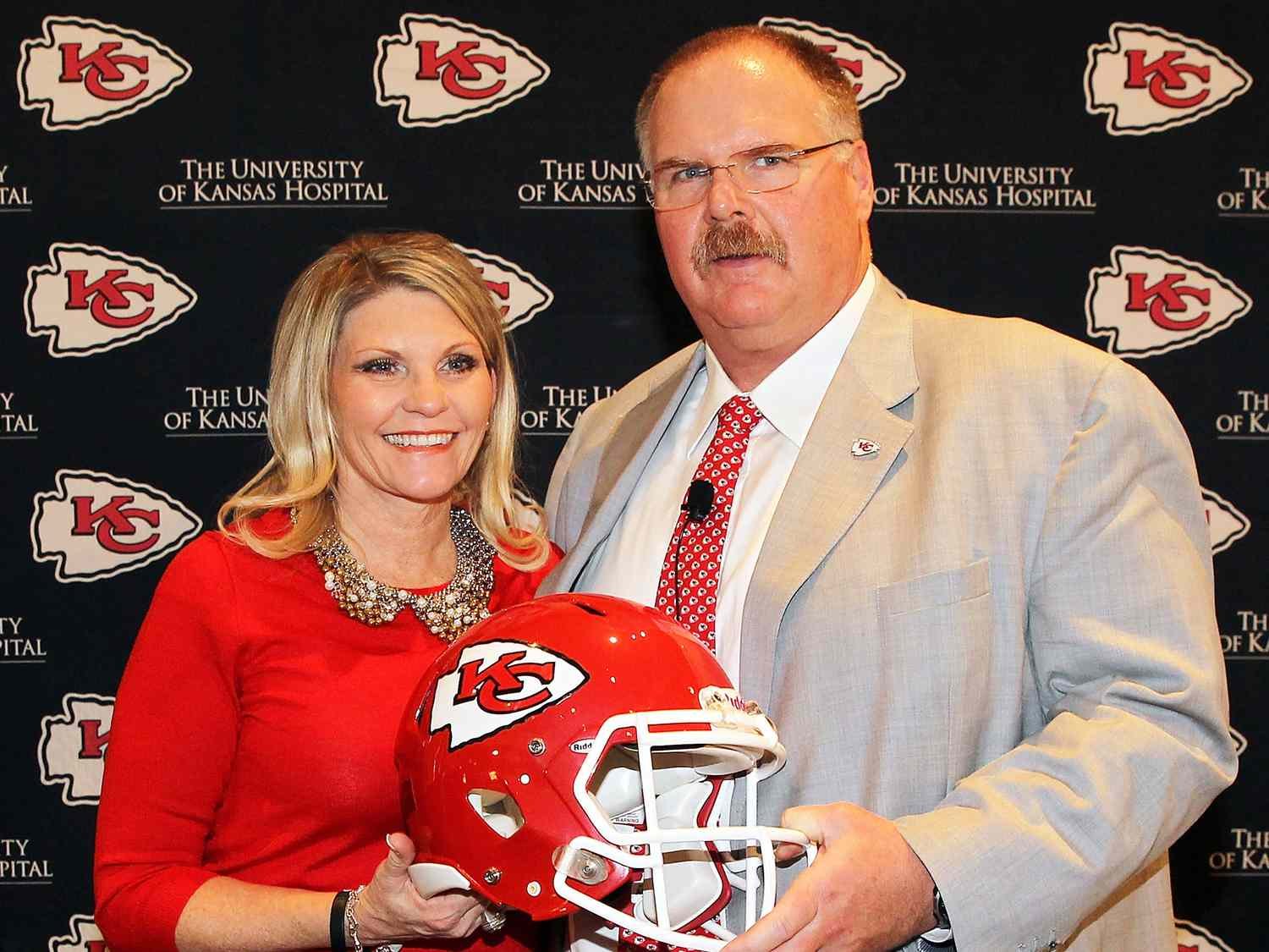 andy reid wife
